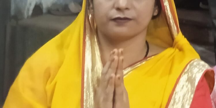 प्रधानमंत्री जन कल्याणकरी योजना की महिला मोर्चा की जिला अध्यक्ष बनी पूनम