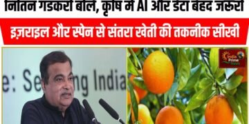कृषि में आर्टिफिशियल इंटेलिजेंस (AI) को लेकर हमने सबसे पहले यह समझा कि डेटा बेहद महत्वपूर्ण है:केंद्रीय मंत्री नितिन गडकरी