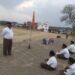 नववर्ष:राष्ट्रीय स्वयंसेवक संघ चंदवा ने आदि सरसंघचालक को किया प्रणाम