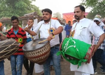 बोदा पंचायत के देवी मण्डप में आयोजित सतरतीया जेठ जतरा का सफल आयोजन