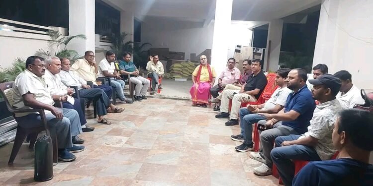 पंचमुखी हनुमान मंदिर में धूमधाम से दुर्गा पूजा मनाने का निर्णय